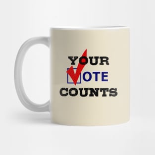 Your Vote Counts Mug